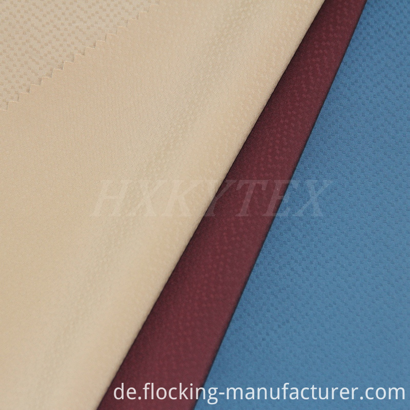 Semi Memory with DOT Dobby Stretch Polyester Fabric